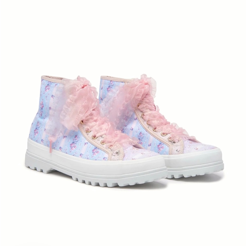 Love Shack Fancy X SUPERGA Hightops